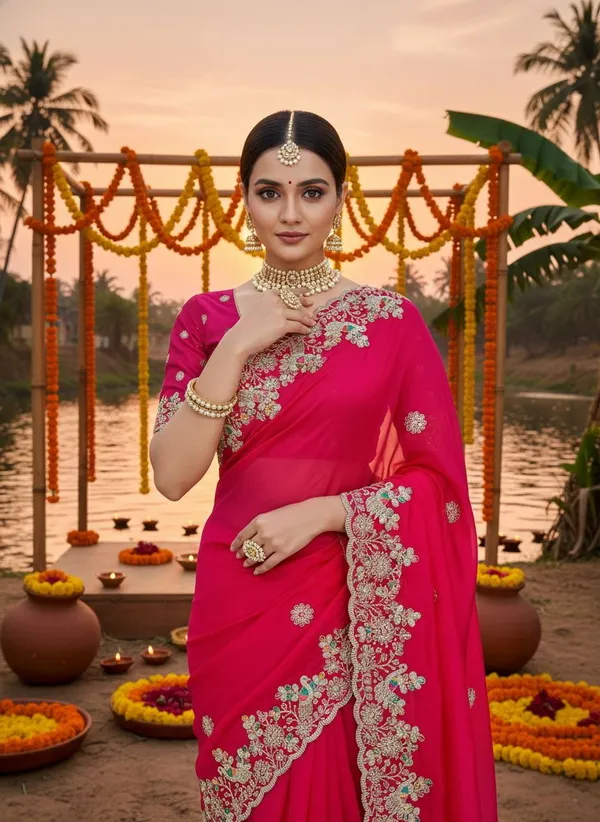 Pink_Satin_Embroidered_Embellished_Bollywood_Saree_For_Women_|_With_Blouse_Piece