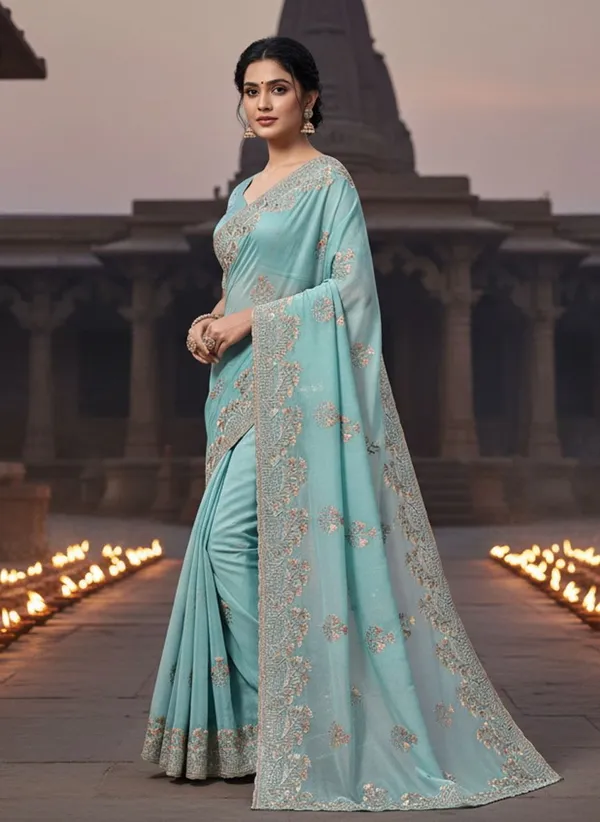 Light_Blue_Georgette_Embroidered_Bollywood_Saree_For_Women_|_With_Blouse_Piece
