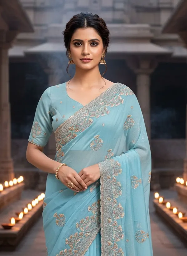 Light_Blue_Georgette_Embroidered_Bollywood_Saree_For_Women_|_With_Blouse_Piece