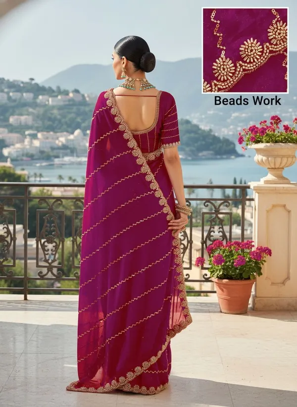 Magenta_Satin_Embroidered_Embellished_Bollywood_Saree_For_Women_|_With_Blouse_Piece
