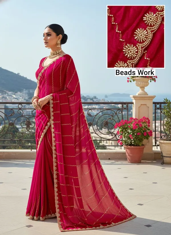 Pink_Satin_Embellished_Bollywood_Saree_For_Women_|_With_Blouse_Piece