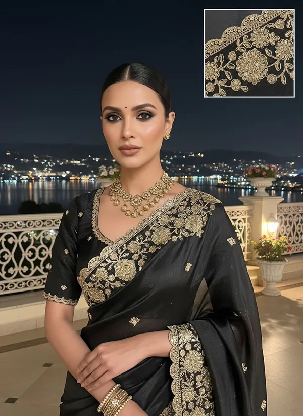 Sariya_Black_Satin_Embroidered_Embellished_Saree_For_Women_|_With_Blouse_Piece