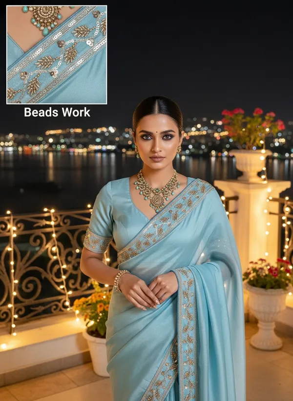 Light_Blue_Georgette_Beads_Lace_Embroidered_Bollywood_Saree_For_Women_|_With_Blouse_Piece