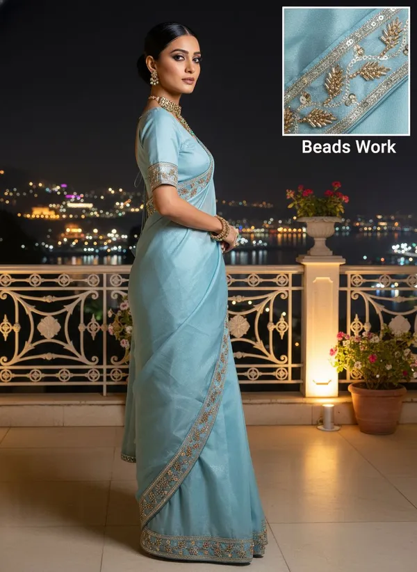 Light_Blue_Georgette_Beads_Lace_Embroidered_Bollywood_Saree_For_Women_|_With_Blouse_Piece