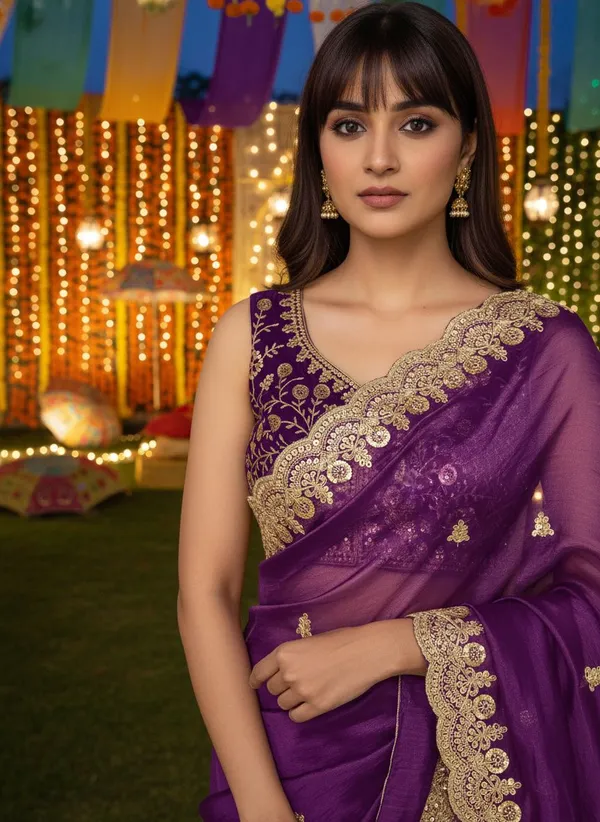 Purple_Satin_Embroidered_Embellished_Bollywood_Saree_For_Women_|_With_Blouse_Piece