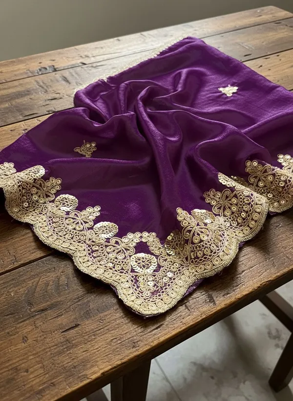 Purple_Satin_Embroidered_Embellished_Bollywood_Saree_For_Women_|_With_Blouse_Piece
