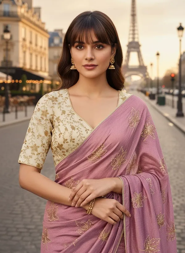 Mauve_Georgette_Silk_Blend_Zari_Embroidered_Bollywood_Saree_For_Women_|_With_Blouse_Piece