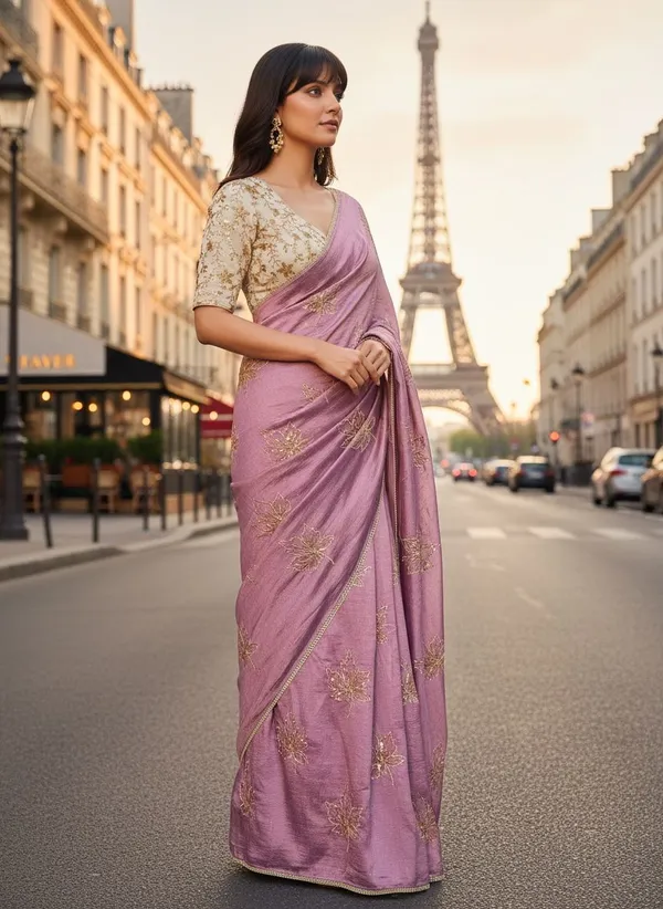 Mauve_Georgette_Silk_Blend_Zari_Embroidered_Bollywood_Saree_For_Women_|_With_Blouse_Piece