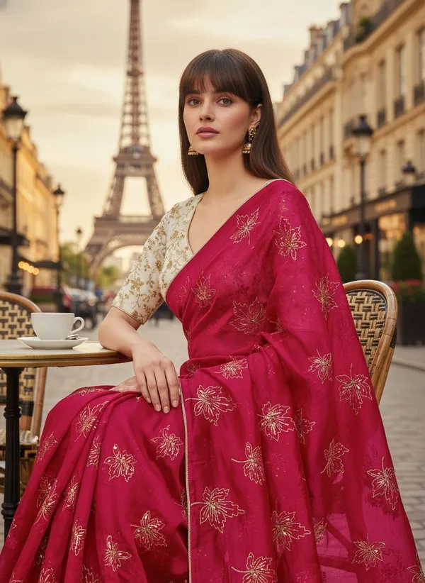 Pink_Georgette_Zari_Sequence_Embroidered_Bollywood_Saree_For_Women_|_With_Blouse_Piece