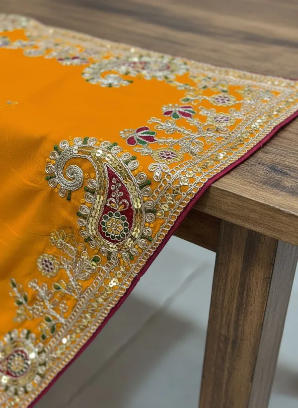 Sariya_Yellow_Georgette_Embroidered_Zari_Work_Saree_For_Women_|_With_Blouse_Piece