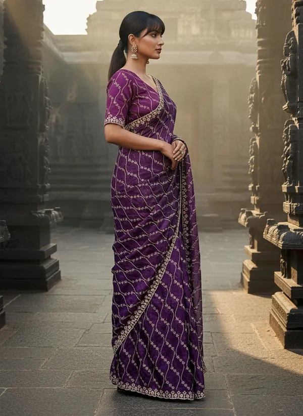 Purple_Satin_Tissue_Sequin_Embroidered_Saree_For_Women_|_With_Blouse_Piece