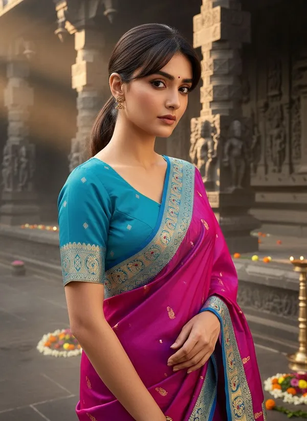 Purple_Pure_Silk_Kanjivaram_Zari_Woven_Jacquard_Saree_For_Women_|_With_Blouse_Piece