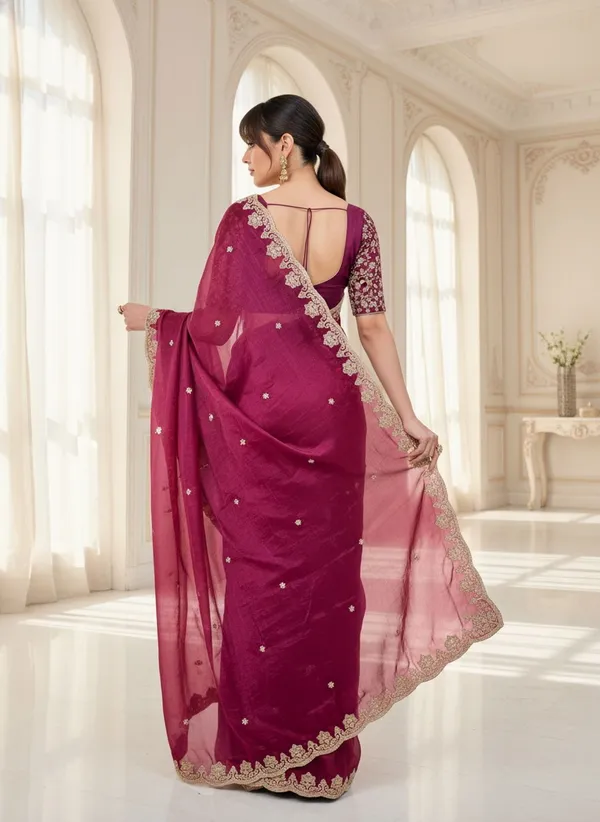 Magenta_Satin_Embroidered_Bollywood_Saree_For_Women_|_With_Blouse_Piece