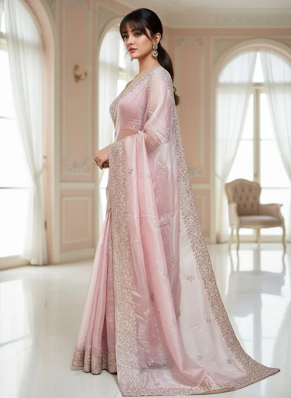 Pink_Satin_Embroidered_Embellished_Bollywood_Tissue_Saree_For_Women_|_With_Blouse_Piece