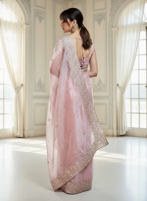 Pink_Satin_Embroidered_Embellished_Bollywood_Tissue_Saree_For_Women_|_With_Blouse_Piece