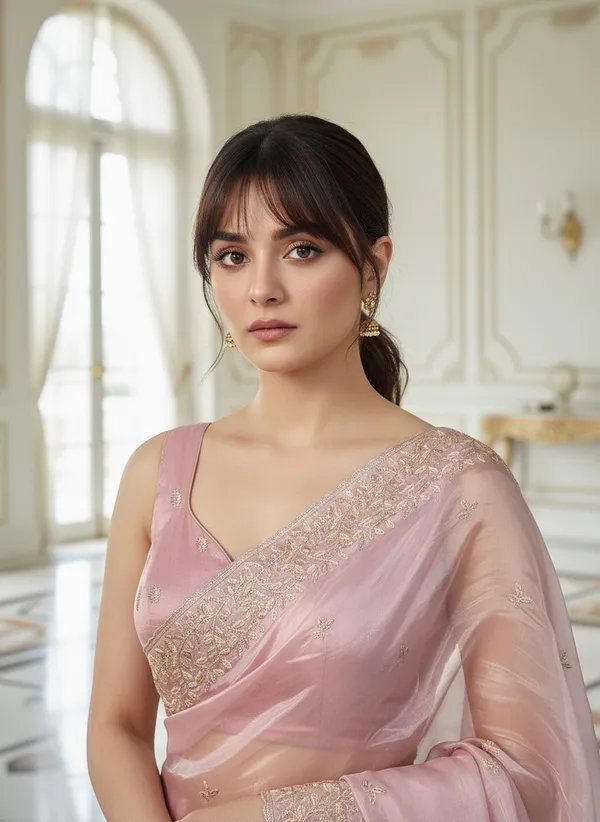Pink_Satin_Embroidered_Embellished_Bollywood_Tissue_Saree_For_Women_|_With_Blouse_Piece