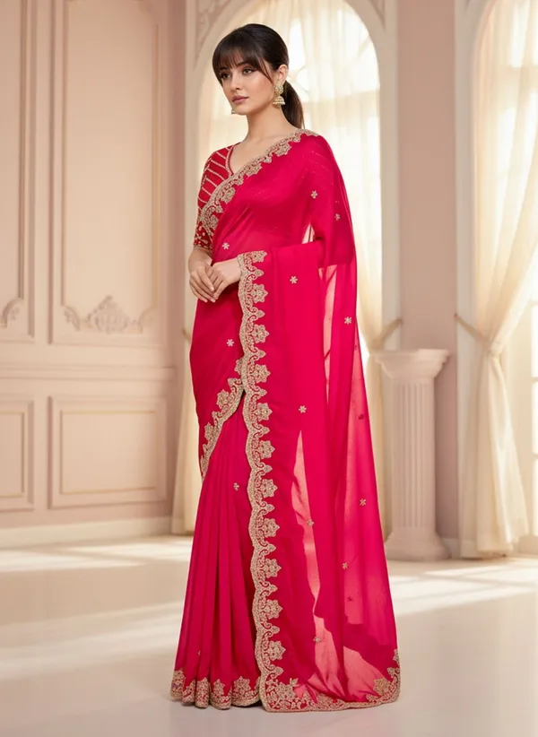 Pink_Satin_Zari_Sequin_Embroidered_Bollywood_Saree_For_Women_|_With_Blouse_Piece