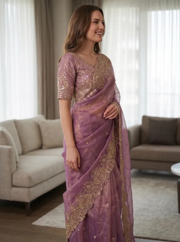 Lavender_Tissue_Satin_Saree_with_Sequence_Embroidery_&_Scalloped_Border