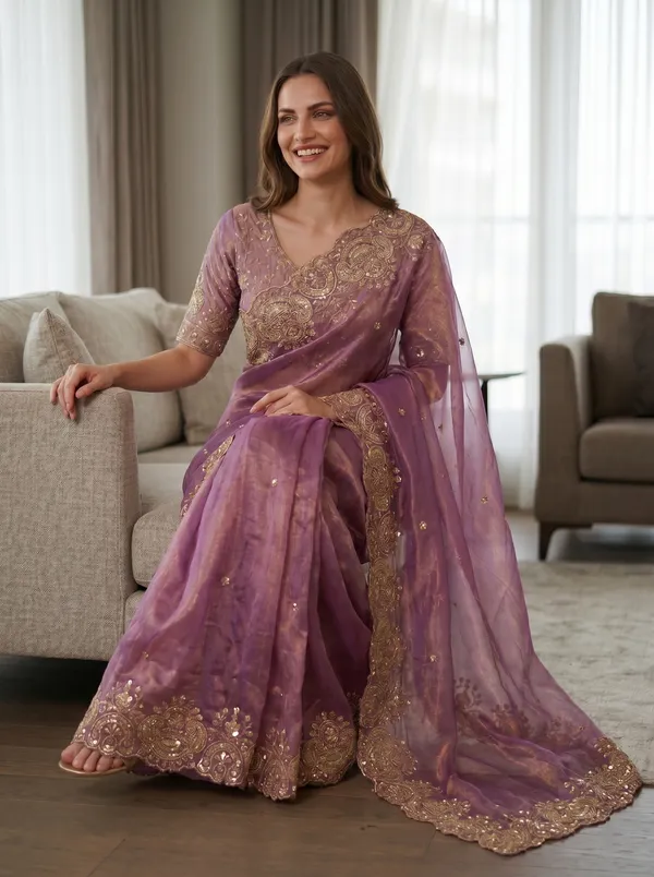 Lavender_Tissue_Satin_Saree_with_Sequence_Embroidery_&_Scalloped_Border