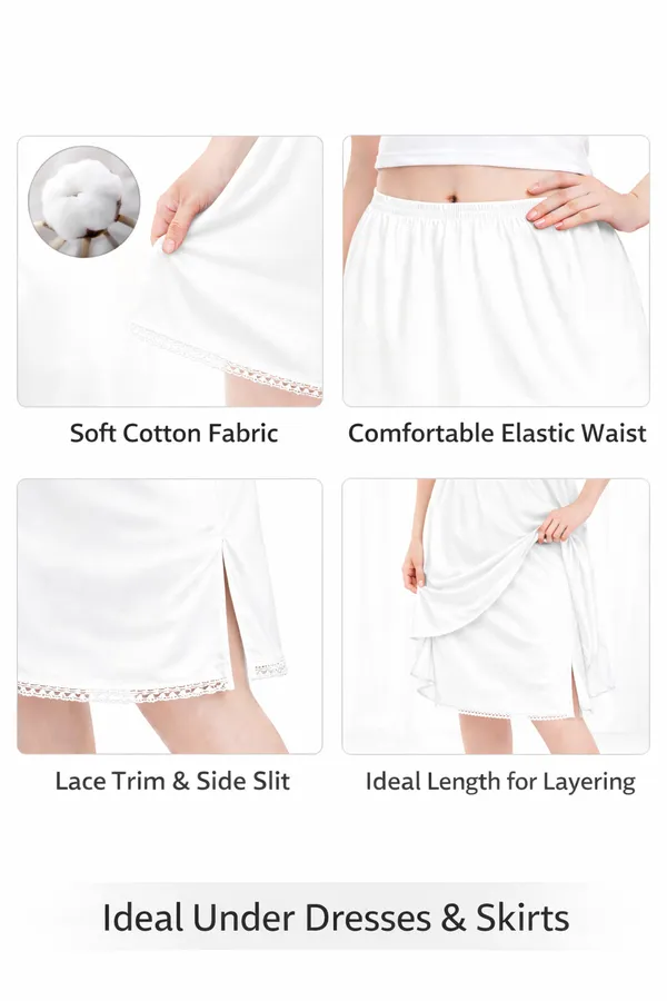 Womens_Cotton_Mini_Knee_Length_Under_Skirt_Half_Slip