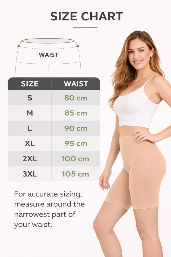 Women�s_Cotton_Above_Knee_Length_Shorty_Pack_2_(M70)_|_Stretchable_Mid_Waist_Gym_Yoga_Workout_Biker_Shorts_|_Soft,_Breathable_&_Comfortable