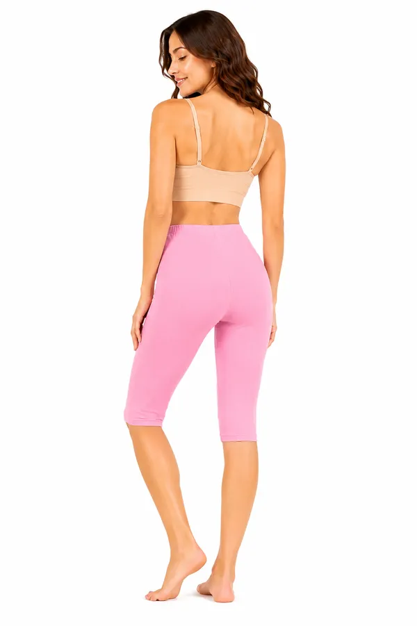 Women�s_Cotton_Knee_Length_Cycling_Shorts_Pack_3_|_Stretchable_Breathable_Biker_Gym_Yoga_Workout_Shorts_|_Mid_Waist_Athletic_Fit