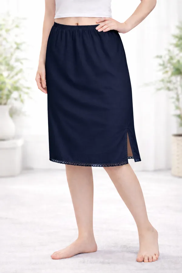 Women�s_Cotton_Knitted_Petticoat_Slip_Combo_Pack_of_2_|_1_Knee_Length_&_1_Ankle_Length_Underskirt_|_Soft_Breathable_Inner_Skirt_for_Saree,_Dress,_Kurti_&_Gown