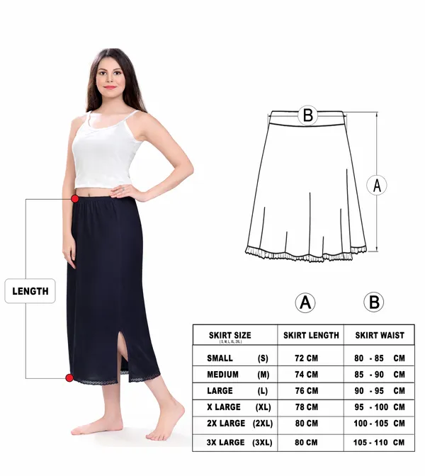 Women�s_Cotton_Knitted_Petticoat_Slip_Combo_Pack_of_2_|_1_Knee_Length_&_1_Ankle_Length_Underskirt_|_Soft_Breathable_Inner_Skirt_for_Saree,_Dress,_Kurti_&_Gown