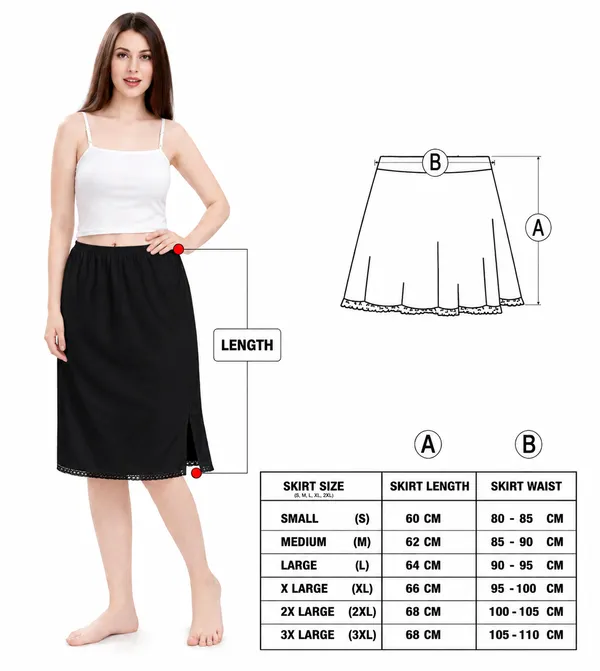 Women�s_Cotton_Knitted_Petticoat_Slip_Combo_Pack_of_2_|_1_Knee_Length_&_1_Ankle_Length_Underskirt_|_Soft_Breathable_Inner_Skirt_for_Saree,_Dress,_Kurti_&_Gown