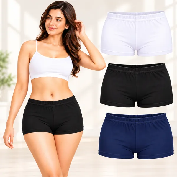 Women's_Cotton_Spandex_Boyleg_Panties_|_Soft_&_Comfortable_Full_Coverage_Underwear_with_Elastic_Waistband