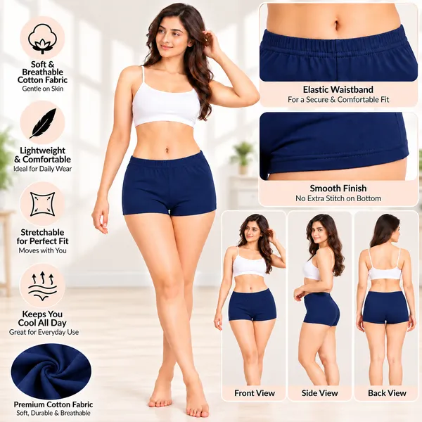 Women's_Cotton_Spandex_Boyleg_Panties_|_Soft_&_Comfortable_Full_Coverage_Underwear_with_Elastic_Waistband