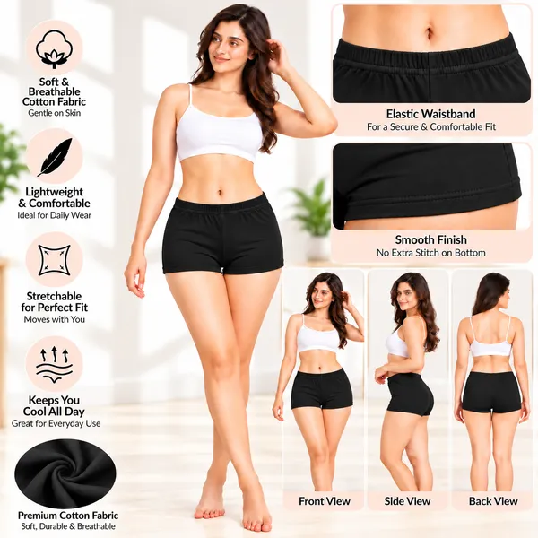 Women's_Cotton_Spandex_Boyleg_Panties_|_Soft_&_Comfortable_Full_Coverage_Underwear_with_Elastic_Waistband