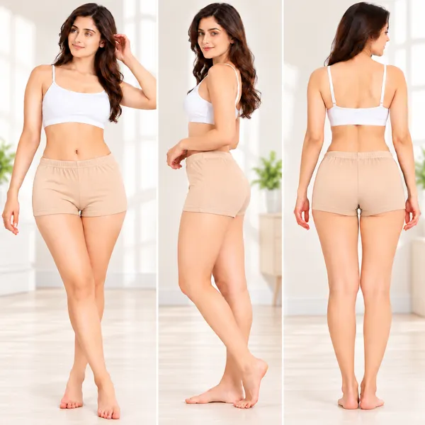Women's_Cotton_Spandex_Boyleg_Panties_|_Soft_&_Comfortable_Full_Coverage_Underwear_with_Elastic_Waistband