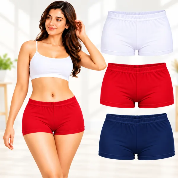 Women's_Cotton_Spandex_Boyleg_Panties_|_Soft_&_Comfortable_Full_Coverage_Underwear_with_Elastic_Waistband