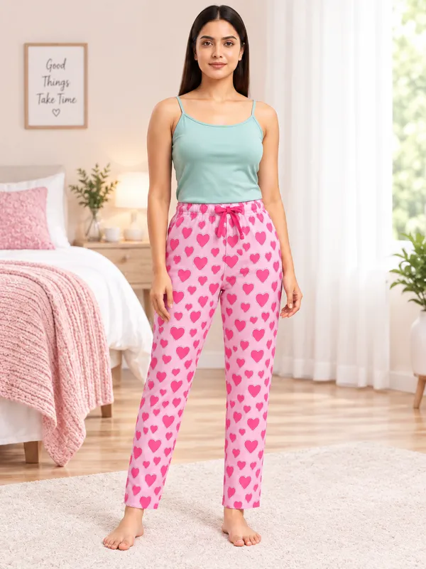 Women’s_Printed_Pyjama_Pants_|Print_Lounge_&_Nightwear_Bottoms_|_Elastic_Drawstring_Waist_with_Side_Pocket_|_Regular_Fit