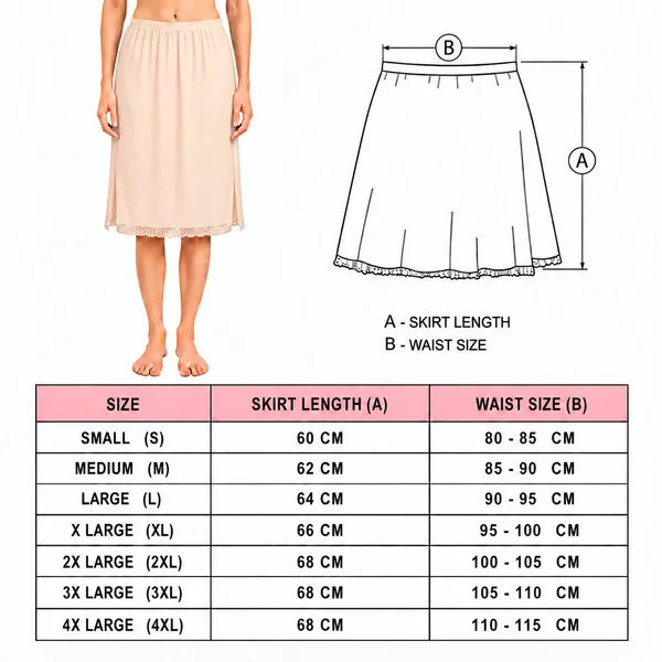 Women's_Cotton_Mini_Knee_Length_Under_Skirt_Half_Slip_Pack_3