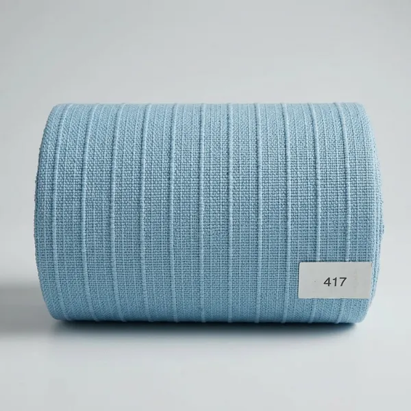Blue_Textured_Vertical_Striped_Curtain_Fabric_Material(Vertical_Blinds)