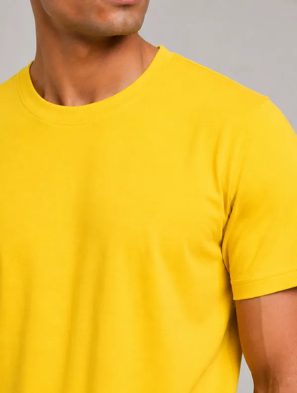 Yellow_Regular_Fit_T-Shirt