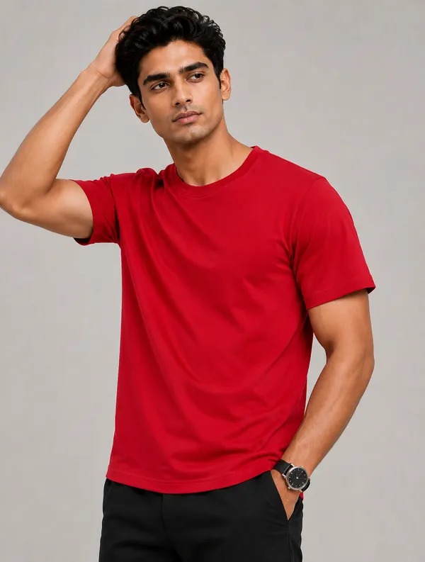 Red_Regular_Fit_T-Shirt