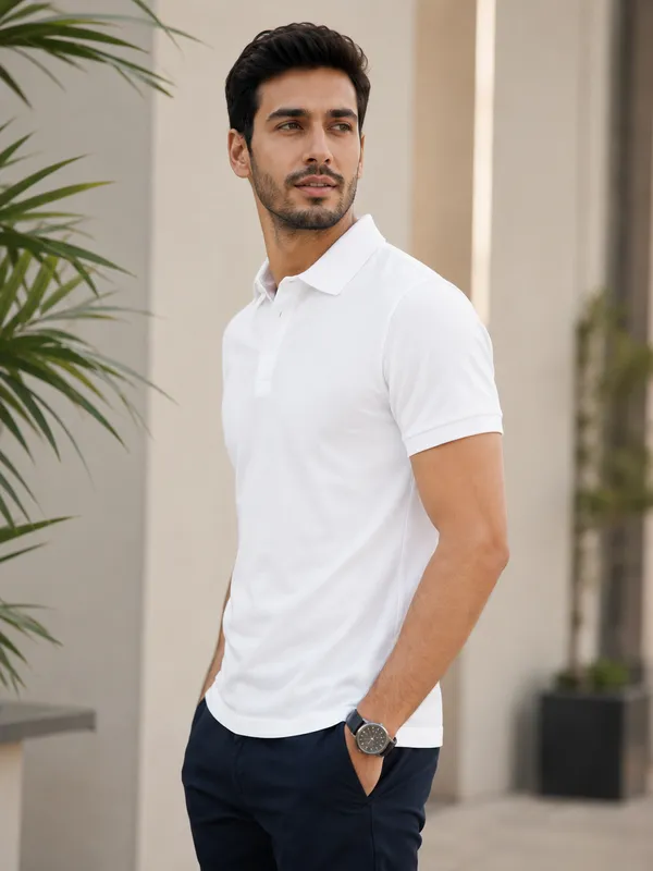 Onfleeks_Elite_White_Polo_T-shirt