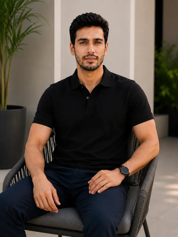 Men_Polo_Collar_T-shirt