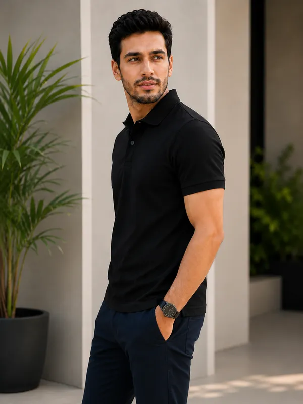 Men_Polo_Collar_T-shirt
