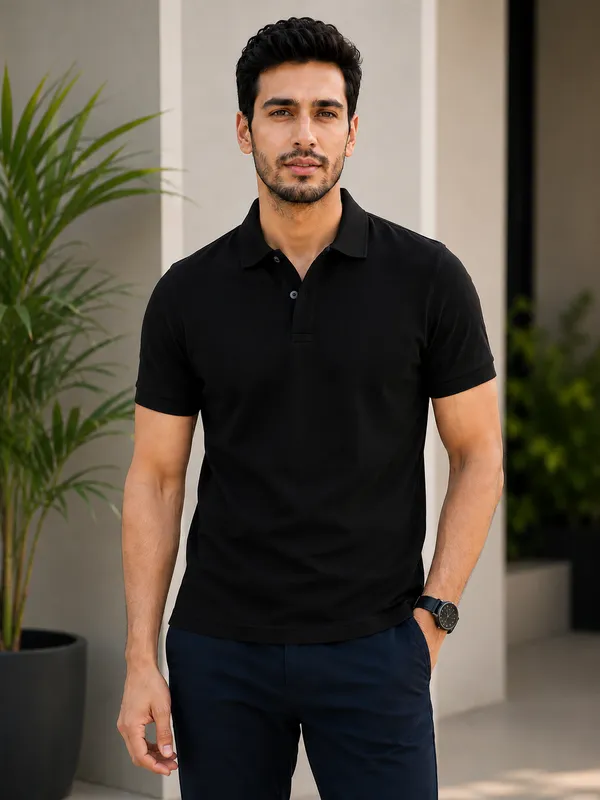 Men_Polo_Collar_T-shirt