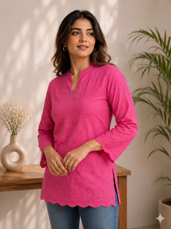 Gulnaar_Chikankari_Short_Kurti