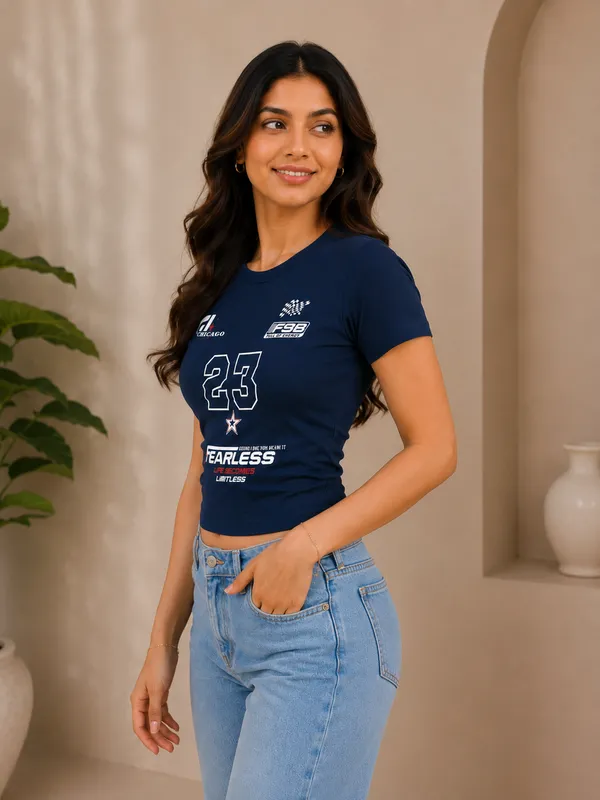NAVY_BLUE_MUSE_FITTED_PRINTED_TEE