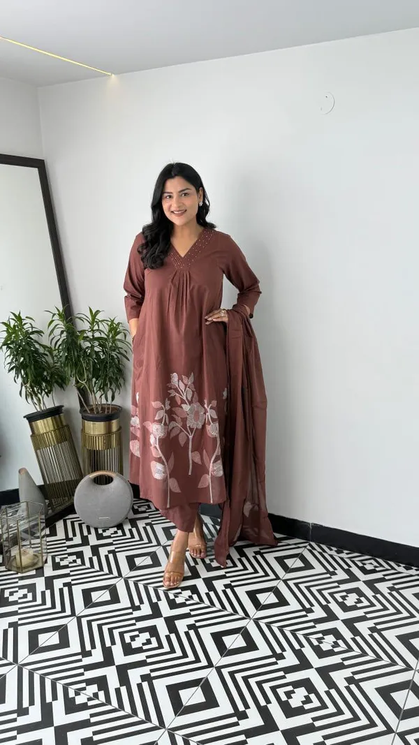 Mauve_Floral_Embroidered_Anarkali_Suit_Set_With_Dupatta