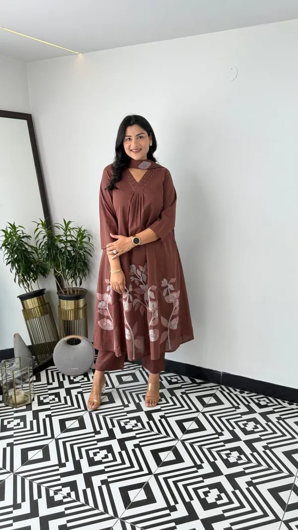 Mauve_Floral_Embroidered_Anarkali_Suit_Set_With_Dupatta