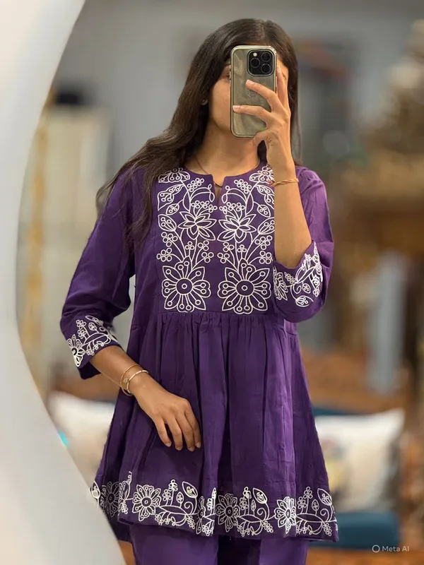 Purple_Embroidered_Ethnic_Top_For_Women