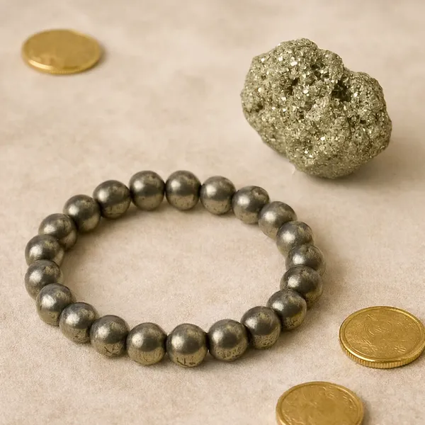 Dhanashree_Pyrite_Bracelet