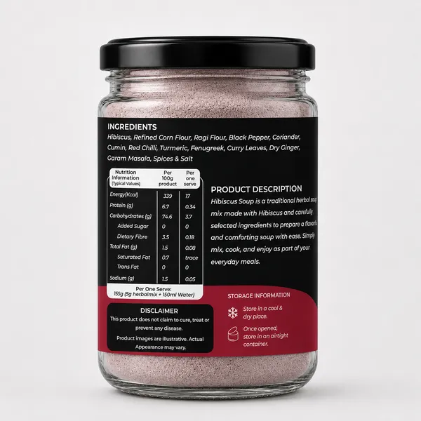 Bemarket_Hibiscus_Soup_Mix_And_Vazhaithandu_Herbal_Soup_Mix_Pack_Of_2